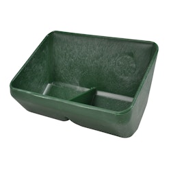 OK PLAST Mineralkrubba två fack Willabgrön