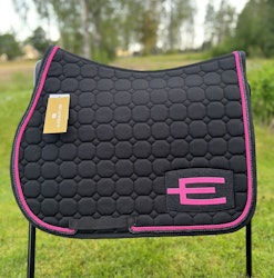 Equiline Hoppschabrak med E-Logga Svart/Rosa