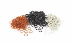 Ezi-Groom Gummiband i påse