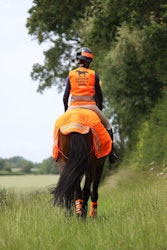 EQUI-FLECTOR® Mesh Reflex Ländtäcke, Orange