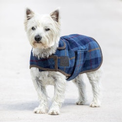 DIGBY & FOX Navy Tweed Hundtäcke