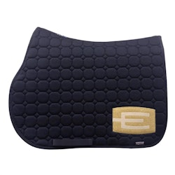 Equiline Hoppschabrak med E-logga Marin/Guld