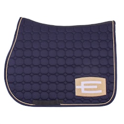 Equiline Hoppschabrak med E-logga Marin/Guld