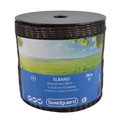SWEDGUARD Elband Pro+ 20 mm brun 200 m 5x0,25