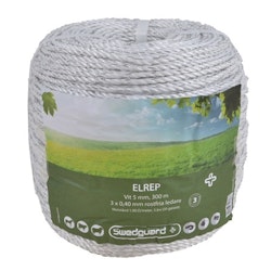 SWEDGUARD Elrep + 5 mm vit 300 m 3x0,4 tross