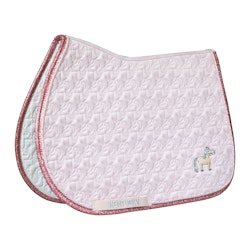 Kentucky Horsewear Saddle Pad Unicorn Head Glitter