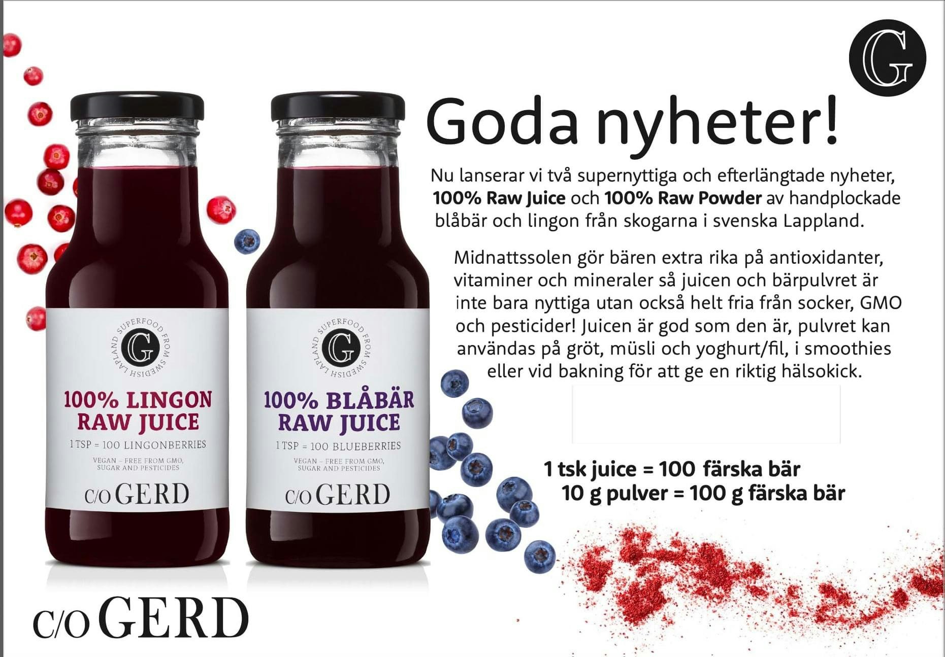 co GERD RAW JUICE