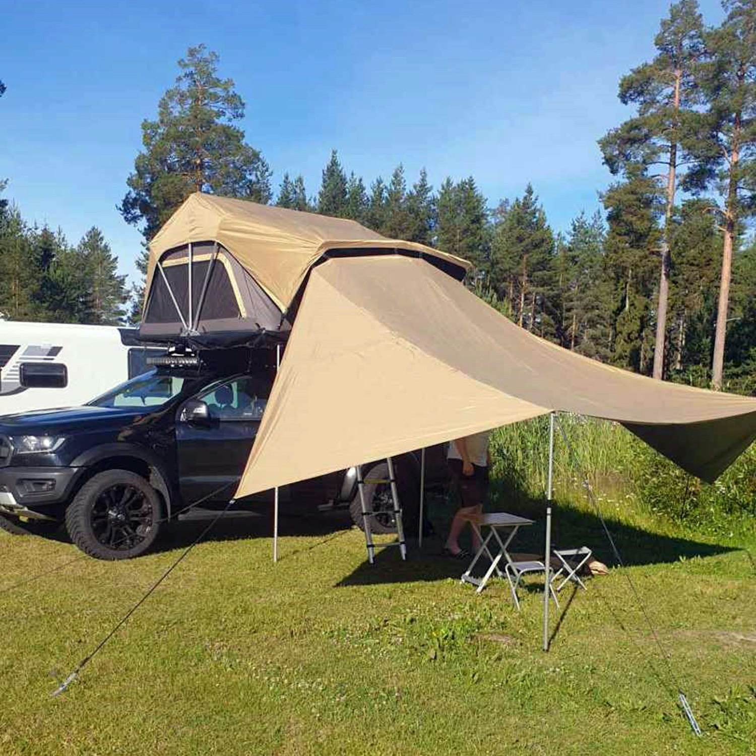 Wild Land-tarp till taktält