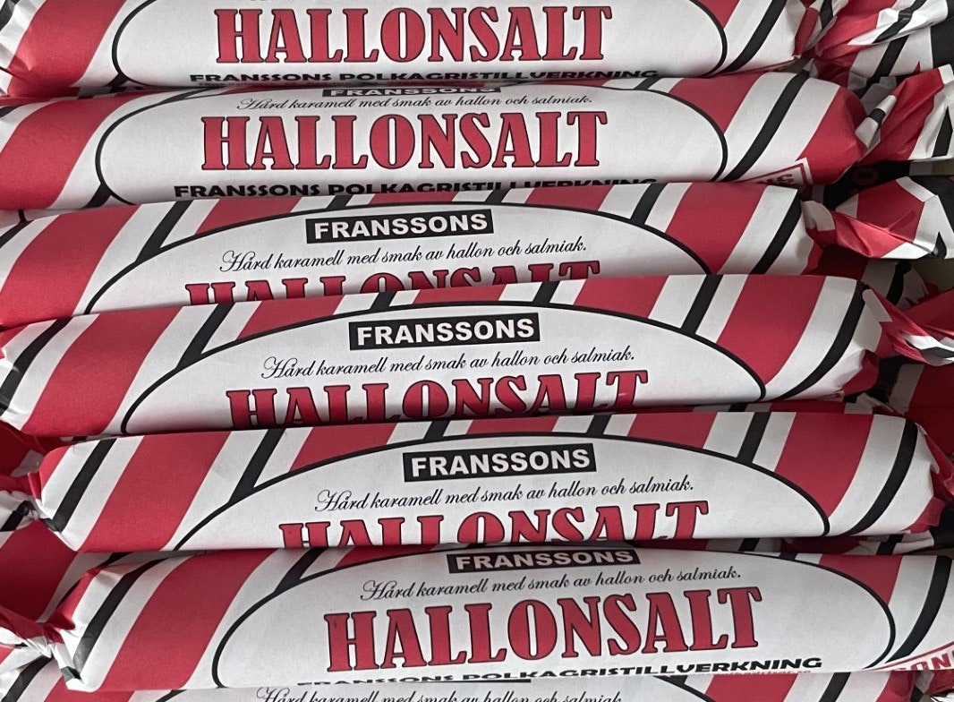 Hallonsalt