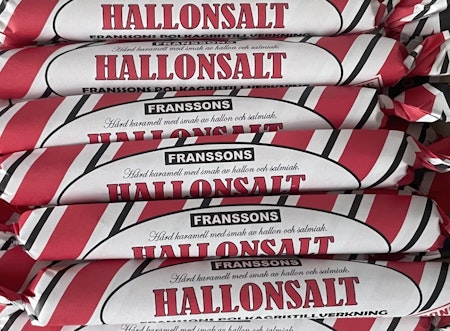 Hallonsalt