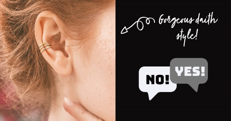 Daith piercing