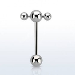 Tungpiercing ballspinner