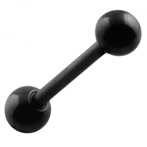 Blackline 1,2mm barbell med bollar