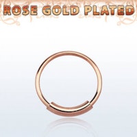 Näsring roséguld
