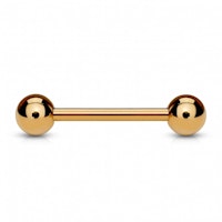 Roséguld barbell