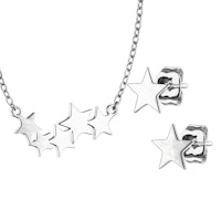Smyckes set 3 delar med stjärnor
