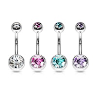 Navelpiercing 4 pack
