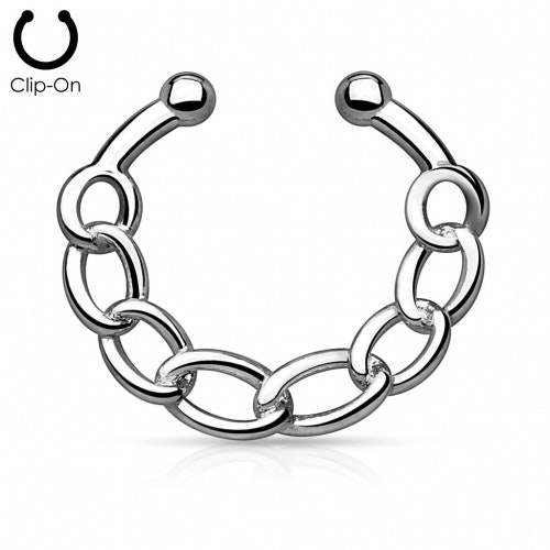 Fake septum clicker