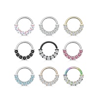 Produktpaket med piercingringar 9 stycken