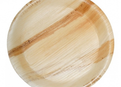 Runda Palmbladstallrikar - 25 cm (10 st)