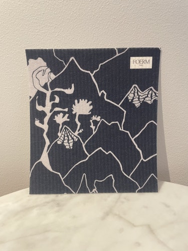DISKTRASA MOUNTAIN, DISH CLOTH, BLUE