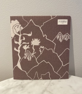 DISKTRASA MOUNTAIN, DISH CLOTH, DK OLD ROSE