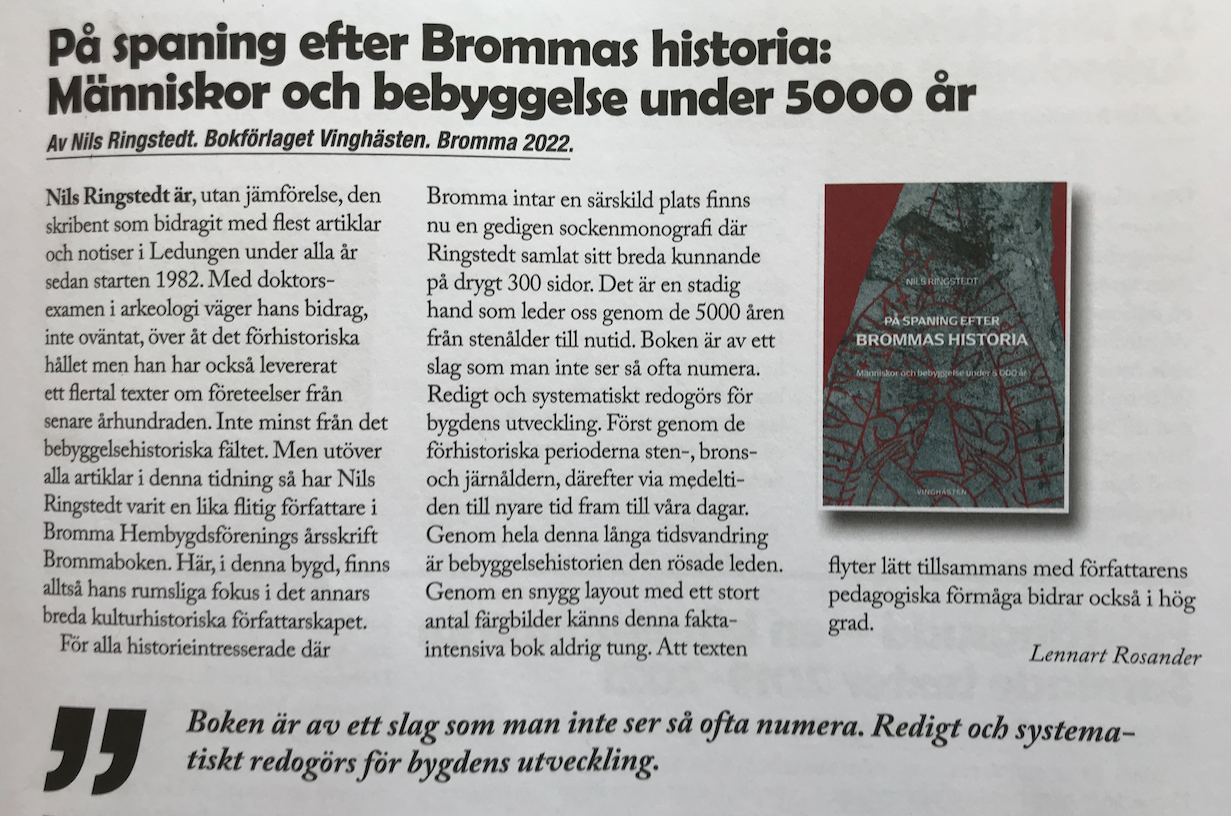 På spaning efter Brommas historia