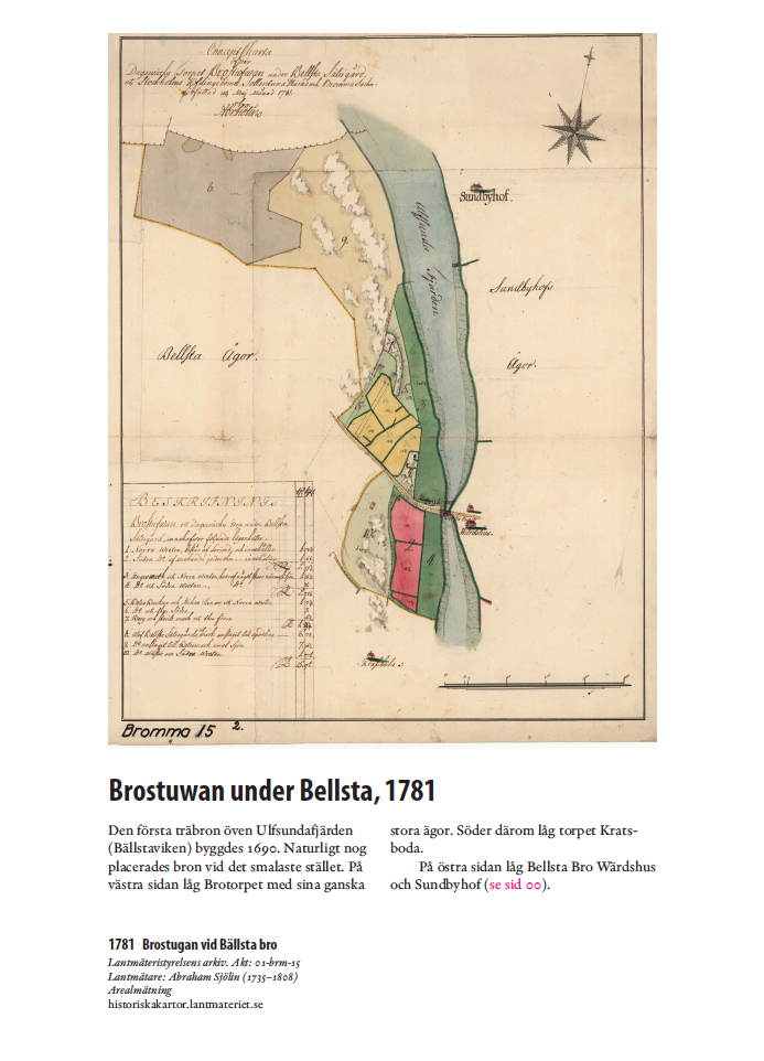 Historisk Bromma-Atlas, 100 Brommakartor från 1636–1954 BIBLIOFILUTGÅVA, 99 EX