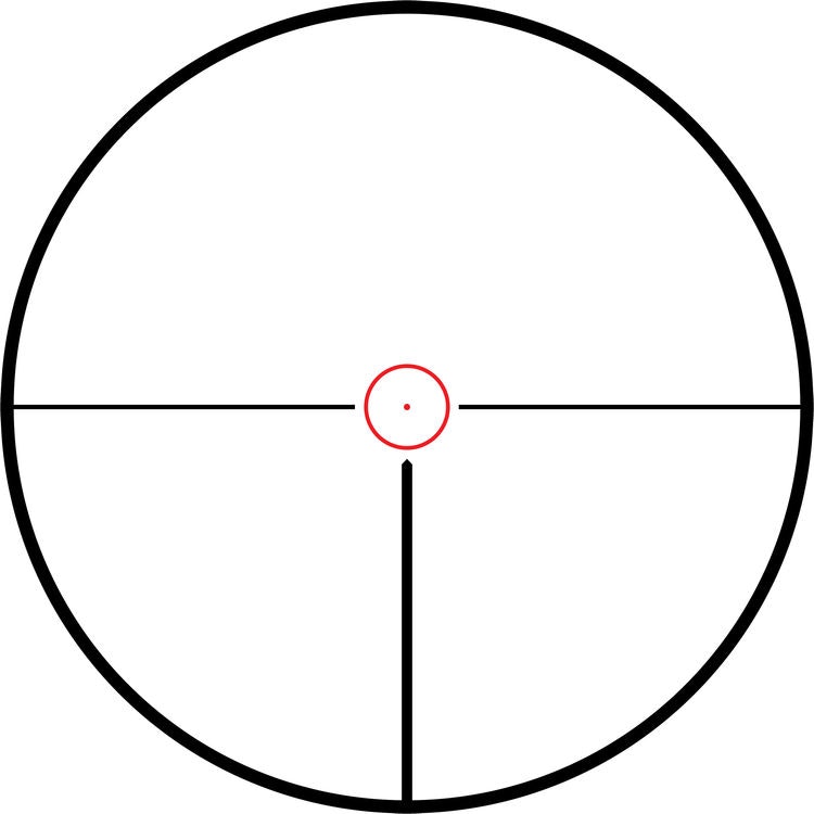 Hawke Frontier 30 1-6×24 Circle Dot belyst