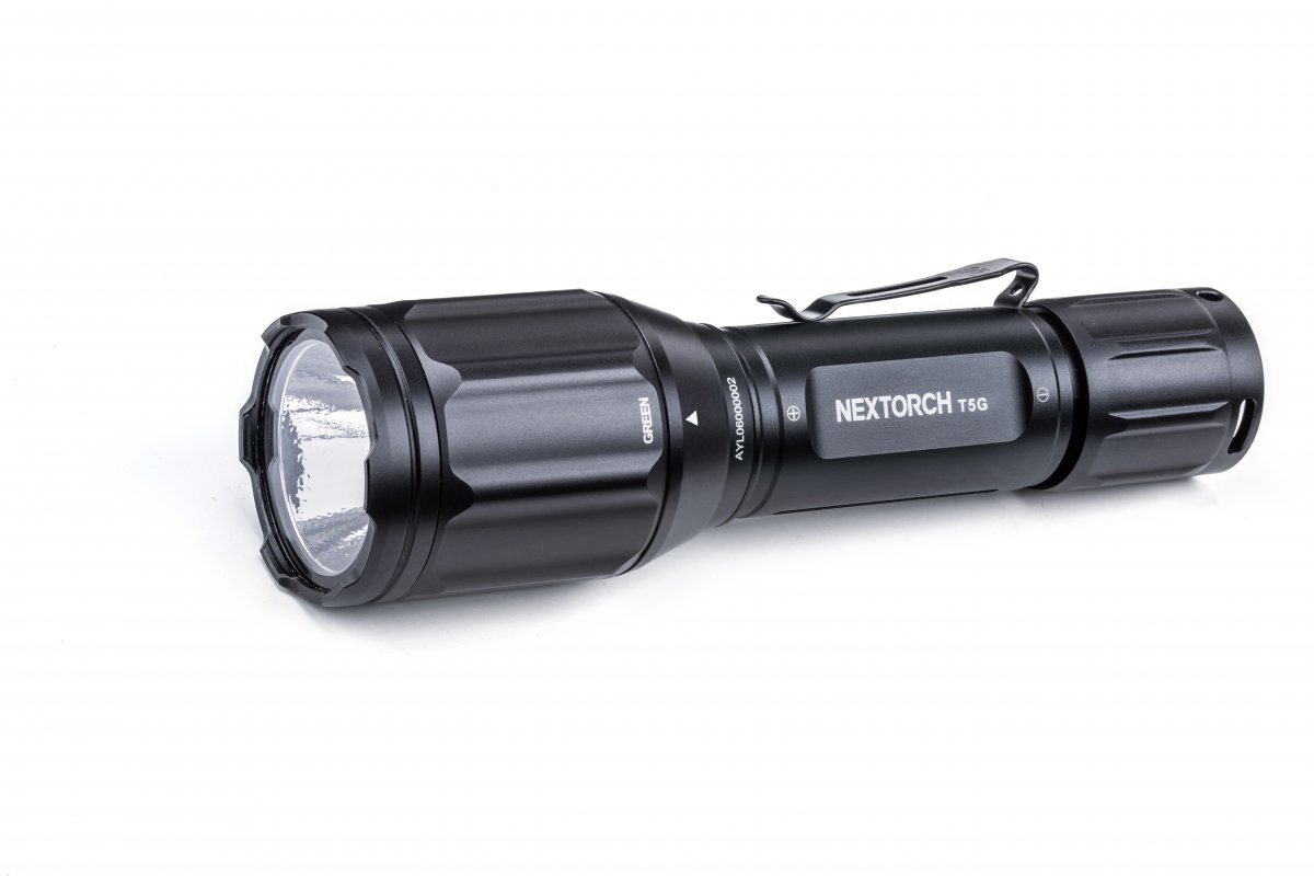 Nextorch T5G 2.0 vit/grön 1200/170 lm