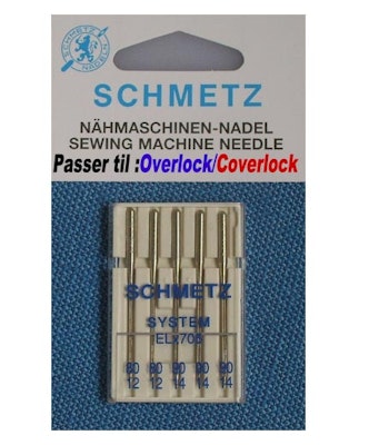 Universal eco pakke for overlock/Coverlock
