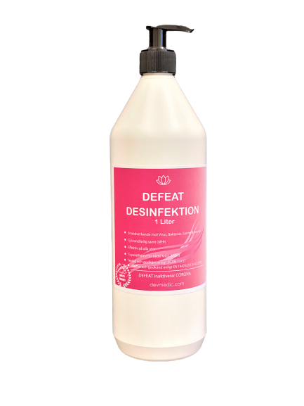 DEFEAT Desinfektion 1L pump