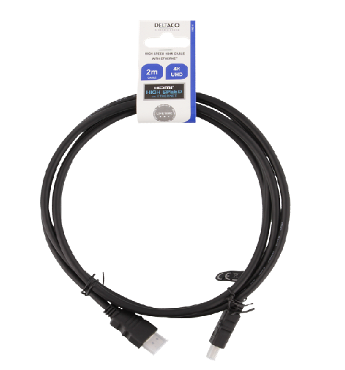 HDMI kabel, svart