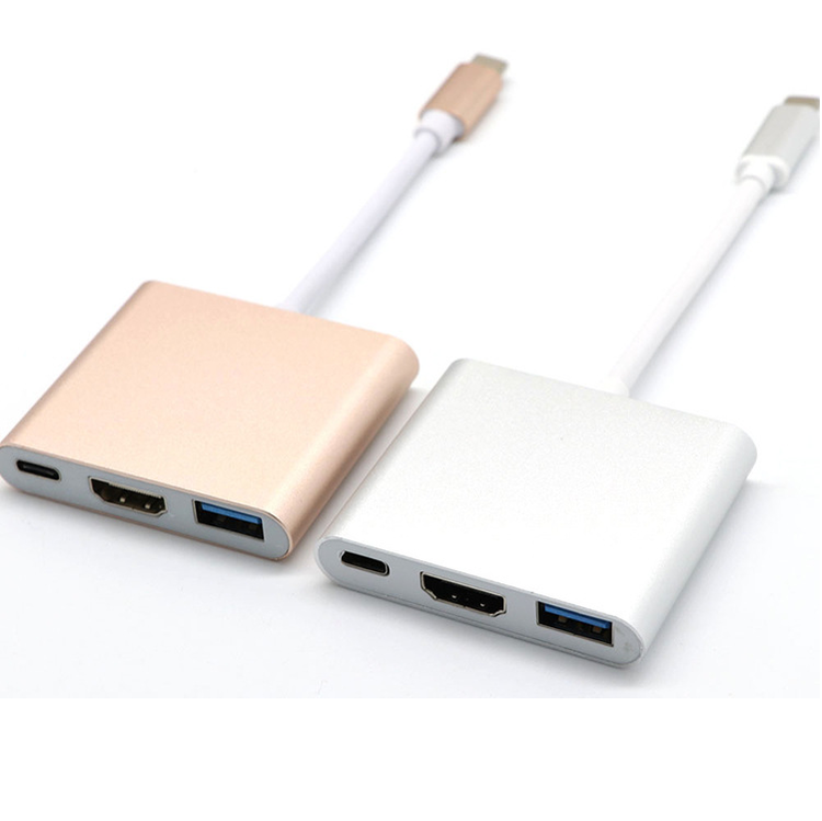 USB-C adapter till HDMI /  USB-A / USB-C