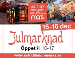 Astrid Lindgrens Näs - en redig & genuin småländsk julmarknad 15-16 december
