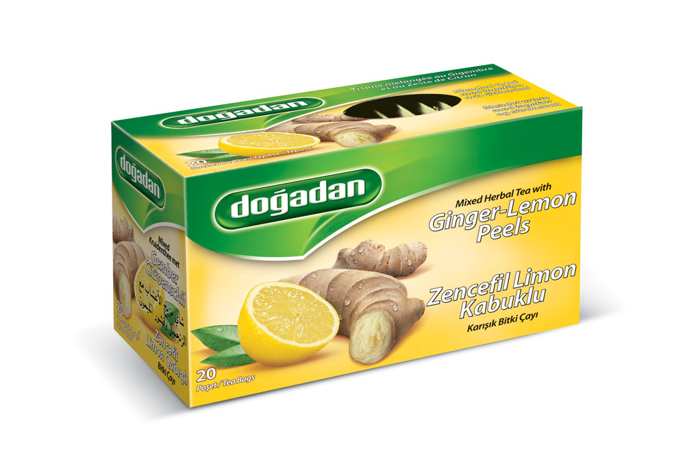 Ingefära & citron te Upptäck örternas välgörande egenskaper med smak av ingefära och citron.