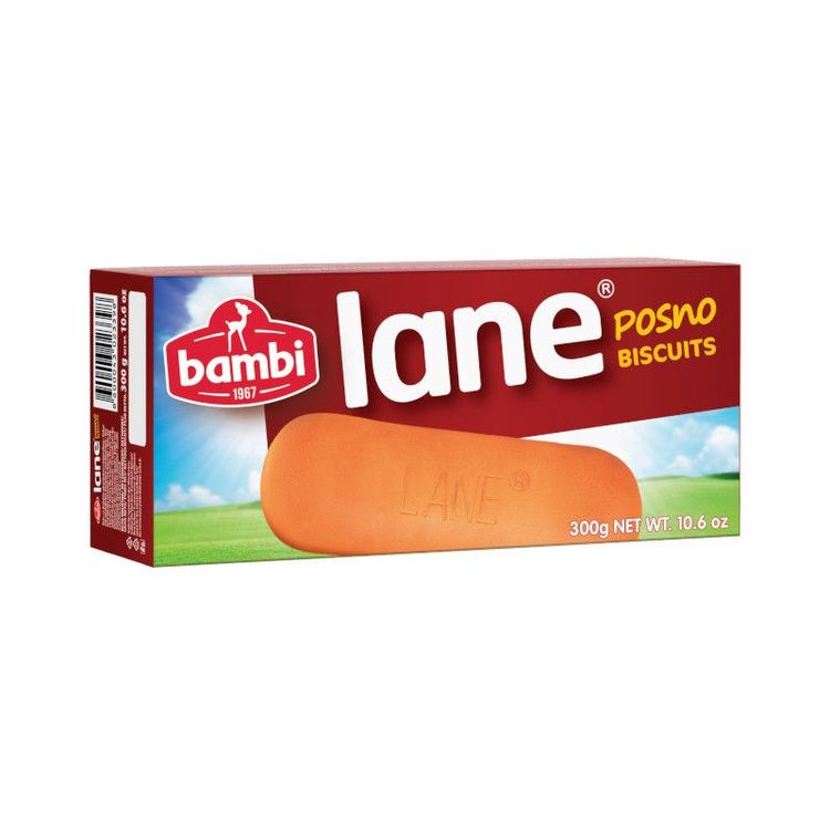 Lane kex 300 g Bambi är en koncern som innefattar flera olika varumärken, varav det mest kända är Lane kex. Produktionen startade redan 1968 och är fortfarande en av deras bästsäljare. De flesta som v