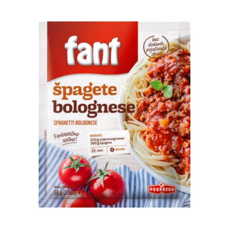 För en snabb och god smaksättning av din spagetti bolognese ifrån klassiska Fant, omöjligt att misslyckas med denna kryddmix! Barn såväl som vuxna älskar denna mix..