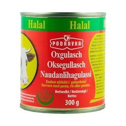 Oxgulasch halal