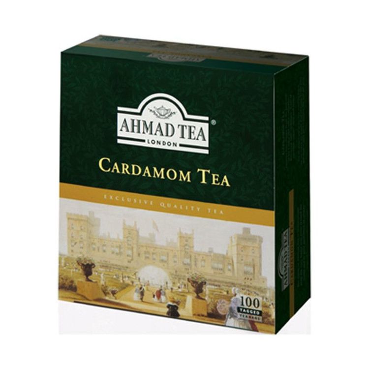 Ahmad Tea Black Tea med kardemumma Kardemumma te är ett utsökt urval av utvalda svarta teer som blandats och förstärktst med en exotisk smak av kardemumma. En värmande och avkopplande upplevelse som k