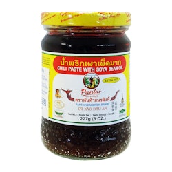 Chili paste with soybean oil - Extra strong
