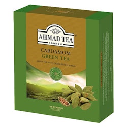 Ahmad Tea green tea with cardamom 100 tea bags