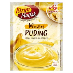 Bananpudding från Bizim Mutfak