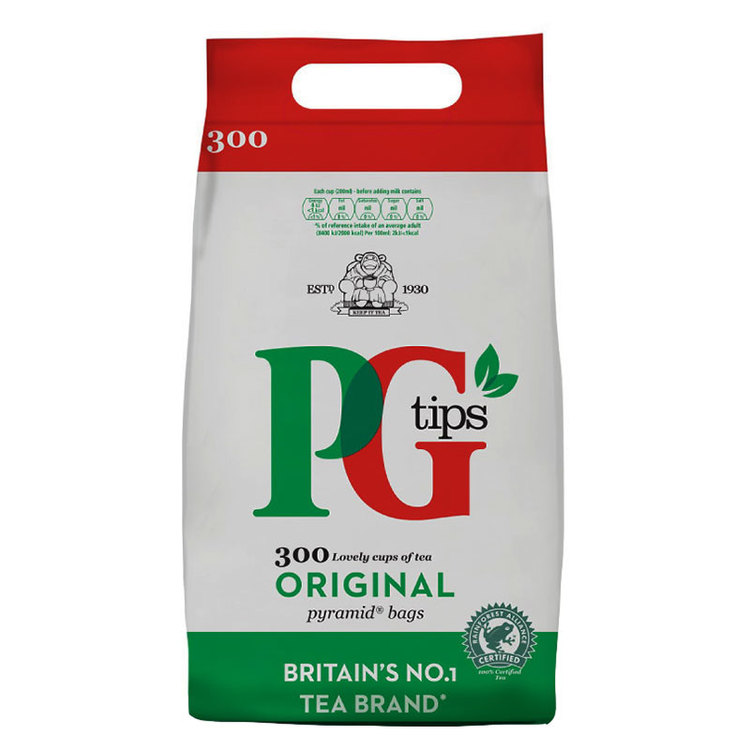 PG Tips är ett klassiskt svart te och ett av de mest populära teerna i Storbritannien. Passar utmärkt till ett traditionellt English Breakfast Tea som du blandar ut med lite mjölk.