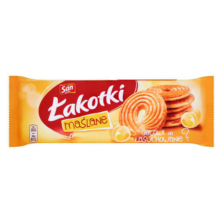 San Lakotki smörkakor -.En favorit hos både stora och små! Produkt av Polen.