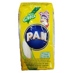 PAN Esikeitetty valkoinen maissijauho - gluteeniton