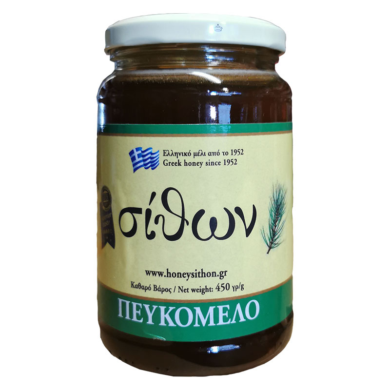 Tallhonung är en unik grekisk honung som samlas in under hösten på öarna Evia och Thassos.   Den är rå och oraffinerad och kommer från insatser av honungsbin och den infödda insekten Marchalina Hellen