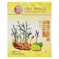 Ginger candy with mango flavor
