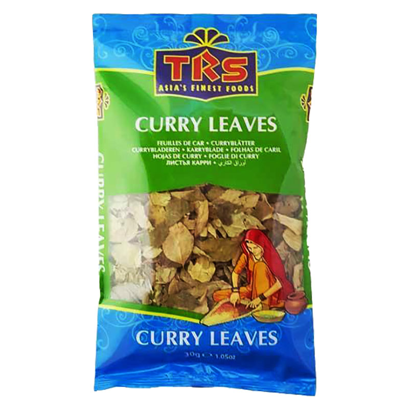 Curryblad från TRS.   Mycket vanlig krydda i Indiska curryrätter. Indiens motsvarighet på lagerblad dock med en helt unik smak. Kryddig med en touch av citrusfrukt.