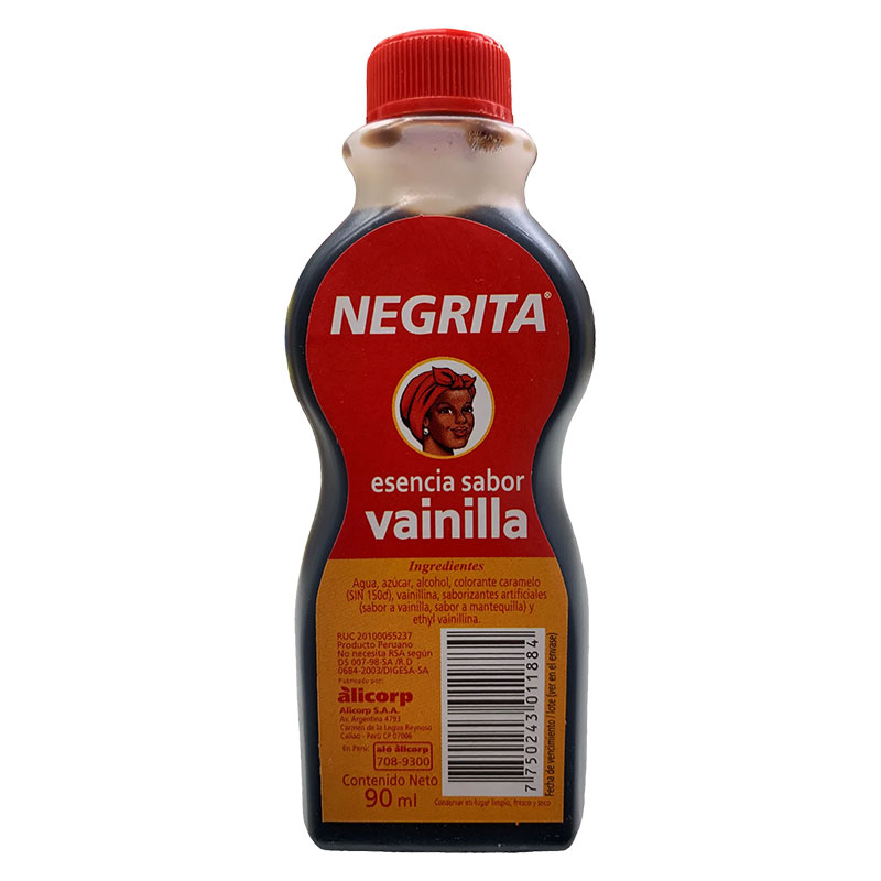 La Negrita vaniljessens är den perfekta smaksättningen för att ge dina bakverk och desserter en läcker vaniljton. Med sin autentiska smak och högkvalitativa ingredienser är denna vaniljessens ett oumb